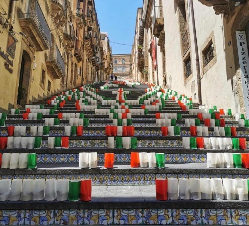 Apartmán Casa Vacanza Nicole Caltagirone Exteriér fotografie
